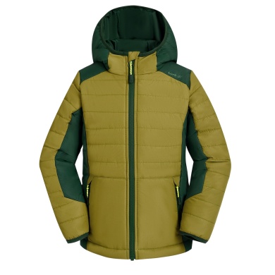 Kamik Steppjacke Nell (Ganzjahresjacke, winddicht, reflektierend) sagegrün Jungen